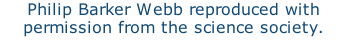 Philip Barker Webb reproduced with permission from the science society.